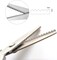 All Stainless Steel Pinking Shears Scissors for Fabric Heavy Duty Serrated Pinking Shears Decorative Edge Zig Zag Cut Scissors 8 Inch